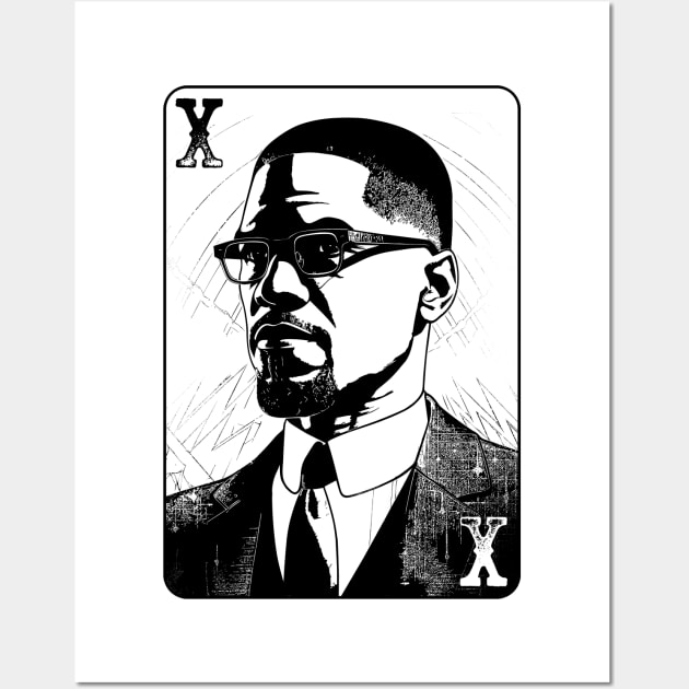 Malcolm X Wall Art by DankFutura